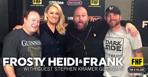 Heidi and Frank: Frosty, Heidi and Frank with guest Stephen Kramer Glickman