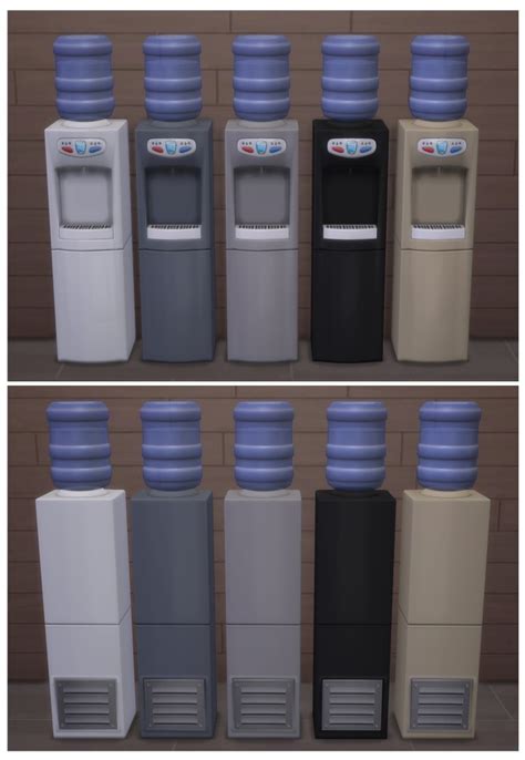 Functional Water Cooler by Menaceman44 at Mod The Sims » Sims 4 Updates