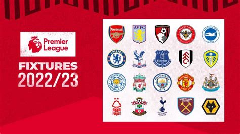 Premier League releases 2022-23 season fixtures - Frank Talk ...