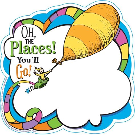 Oh The Places You'll Go Cut-Outs | United Art & Education