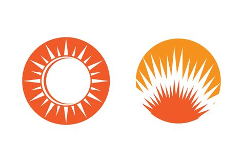 Sun Vector Logo Design Graphic by Redgraphic · Creative Fabrica