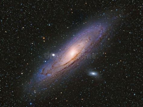 Andromeda Galaxy (Messier 31, NGC 224) a Barred Spiral Galaxy Stock Image - Image of fantasy ...