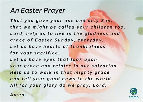 Your Easter Prayer Card - CMMB