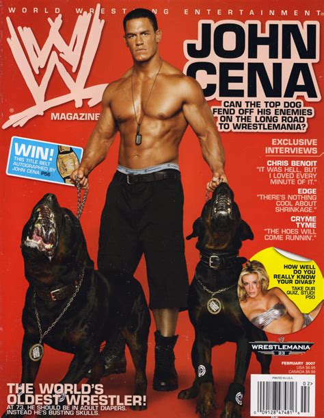 WWE Magazine February 07 Cover - John Cena - John Cena Photo (2027903 ...