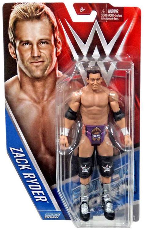 WWE Wrestling Series 61 Zack Ryder 6 Action Figure Mattel Toys - ToyWiz