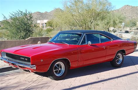 68 RT Charger! matching # factory red 440 rotisserie restored for sale: photos, technical ...