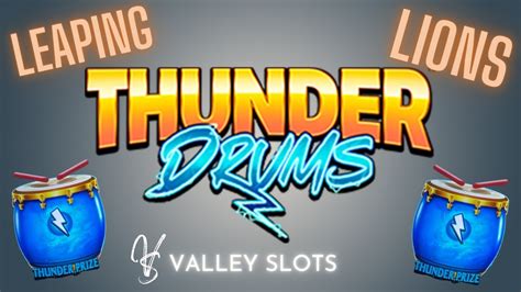 Thunder Prize Bonus on Thunder Drums Leaping Lions Slot Machine - YouTube