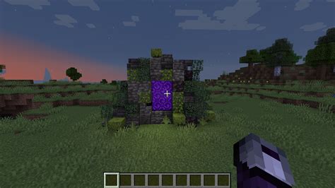 A nether portal frame that I made : r/Minecraft