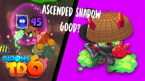 Getting the Ascended Shadow - BTD6 Gameplay - YouTube