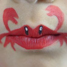 Mouth painting Crab craft for kids | Pintura de cara de halloween, Pintura de cara fácil ...