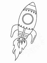 Rocket Template Free Printable sketch template