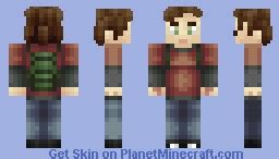 Ellie - Last of Us Minecraft Skin