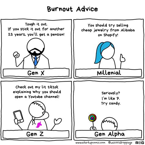 Burnout Advice : funny