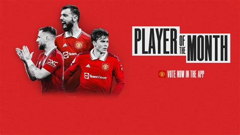 Man Utd Player of the Month shortlist for April 2023 revealed ...