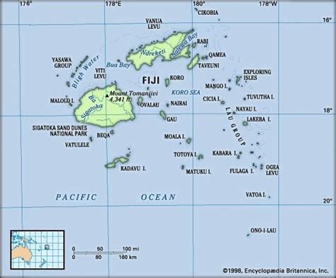 Fiji - Land | Britannica.com