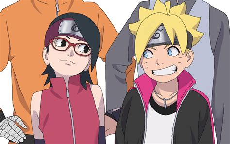 Boruto And Sarada Wallpaper Hd - Anime Wallpaper