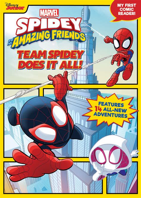 Team Spidey Does It All! My First Comic Reader! by Disney Books - Marvel, Spider-Man Books