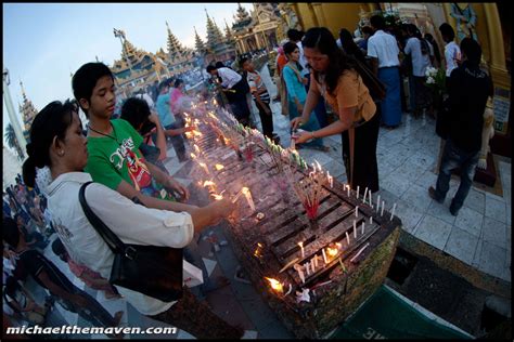 Shwedagon Pagoda - Festival of the Full Moon - Michael Andrew Photography Blog