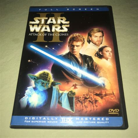 Star Wars Episode II: Attack of the Clones (DVD, 2002, 2-Disc Set, Full ...