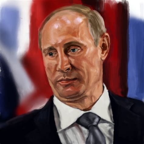 Portrait of Vladimir Putin by konstantinosdls on DeviantArt