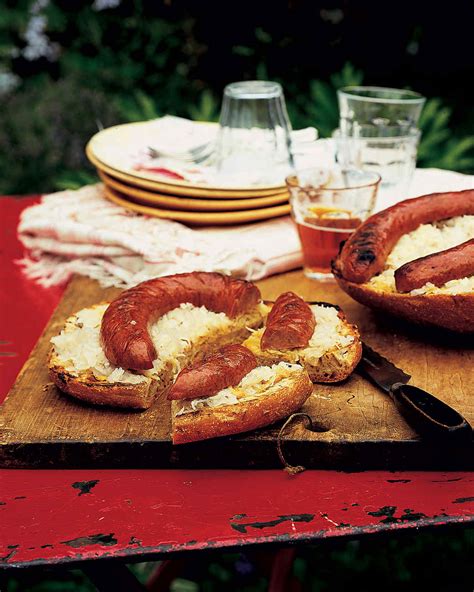 World Series Hot Dog and Sausage Recipes | Martha Stewart