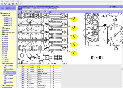 Sumitomo Construction Machinery Hydraulic Excavator Parts Catalogs for ...