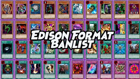 Edison Format Banlist || Yu-Gi-Oh! - YouTube