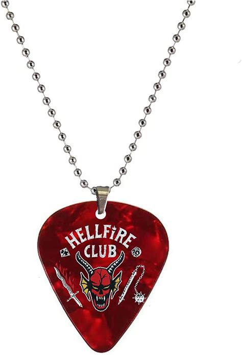 Hell-fire Club Stran-ger Eddie Munson Necklace Eddie Botswana | Ubuy