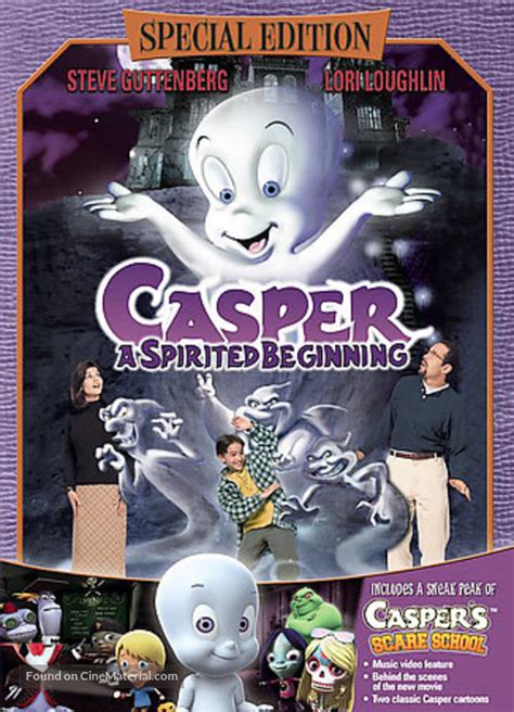 Casper: A Spirited Beginning (1997) dvd movie cover