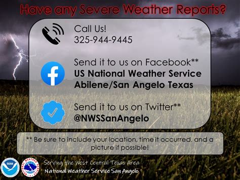 NWS San Angelo on Twitter: "If you have any severe weather reports such ...