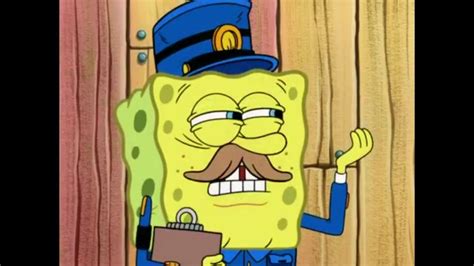 spongebob police officer