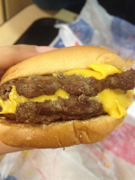 Dairy Queen double cheeseburger : r/shittyfoodporn