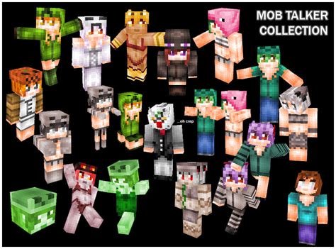 Minecraft Mob Talker Mod Anime