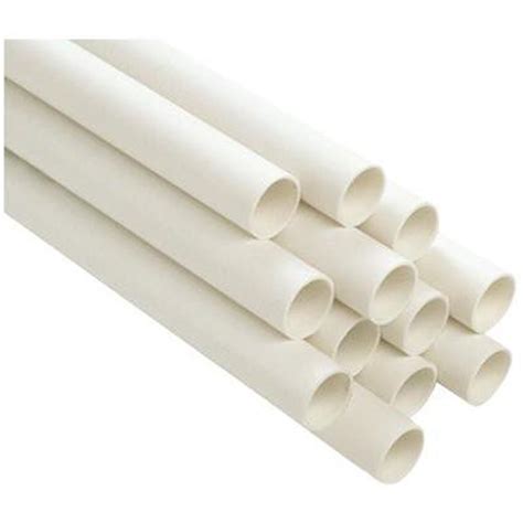 4 in. x 10 ft. PVC Sch. 40 DWV Plain End Pipe-531103 - The Home Depot