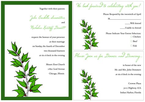 Free Invitation Templates Card - Invitation Design Blog