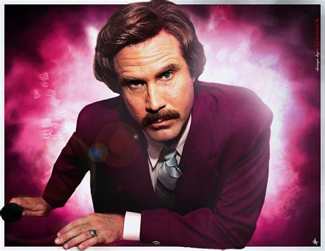 Mr. Ron Mr. Ron Burgundy From Anchorman Photograph by Nicholas Grunas