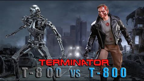 TERMINATOR - T800 vs T800 (stop motion) - YouTube