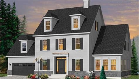 Colonial House Plans | Colonial Floor Plans | Modern Colonial House Plans | THD