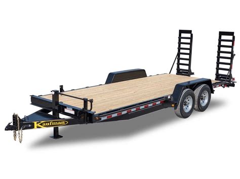 15000 GVWR Deluxe Wood Floor Equipment Trailer by Kaufman Trailers