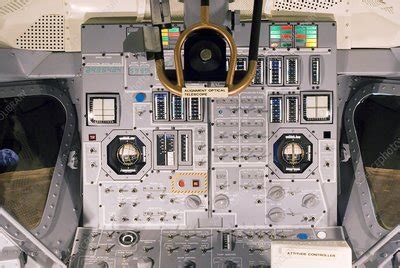 Apollo Lunar Module interior - Stock Image - C004/6550 - Science Photo Library