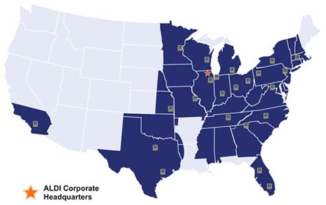 ALDI US - Divisional Map