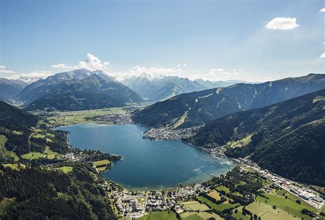 Die Stadt Zell am See im SalzburgerLand