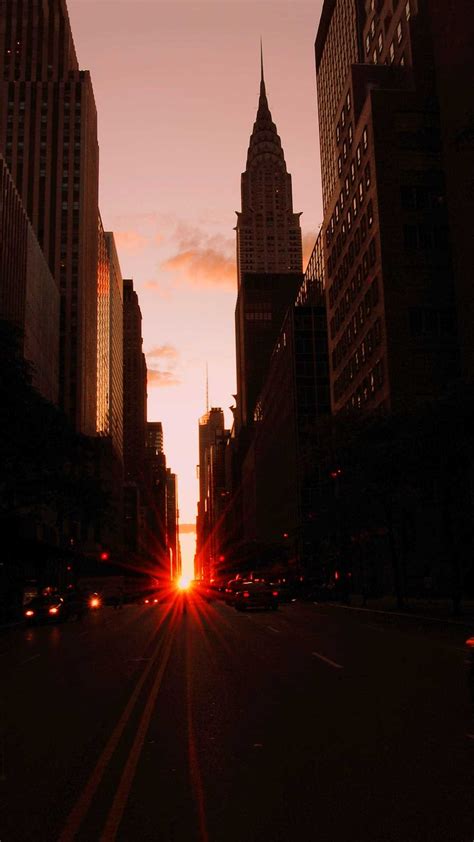 Manhattanhenge Wallpaper - iXpap