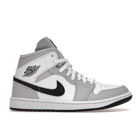 JORDAN 1 MID LIGHT SMOKE GREY (W)