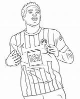 Printable Coloring Soccer Pages 2025 sketch template