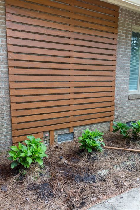 How to add a budget friendly wood slat wall feature to the plain facade ...