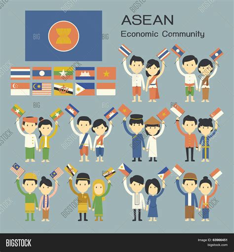 Asean People Vector & Photo (Free Trial) | Bigstock