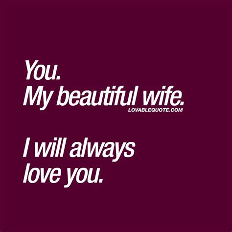 Quotes About Beautiful Wife - ShortQuotes.cc