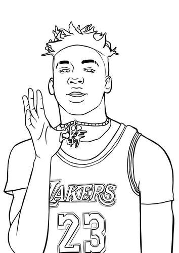 Nle Choppa Coloring Pages