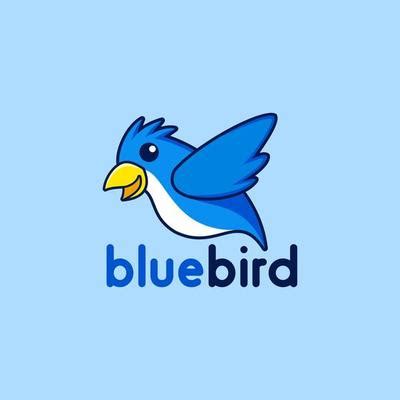 Blue Bird Logo Vector Art, Icons, and Graphics for Free Download